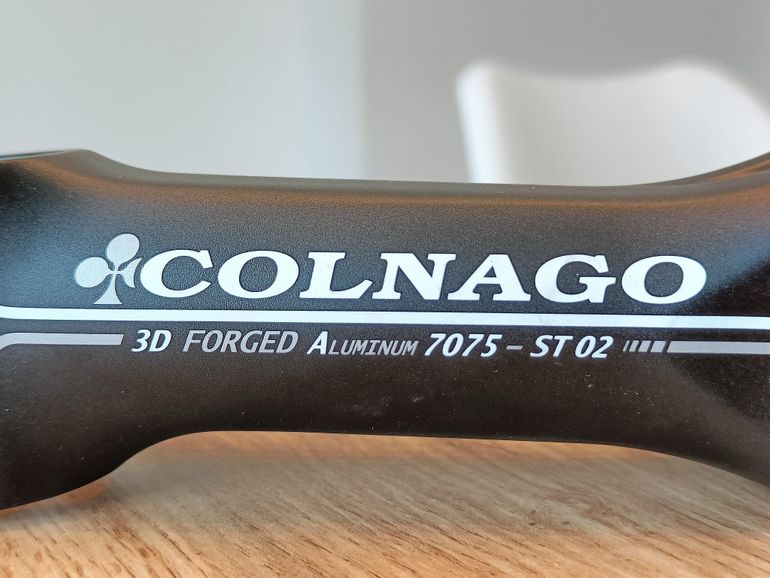 Used Colnago ST02 White Aluminium 7075 Stem 130 2010 bike — image 9 of 13