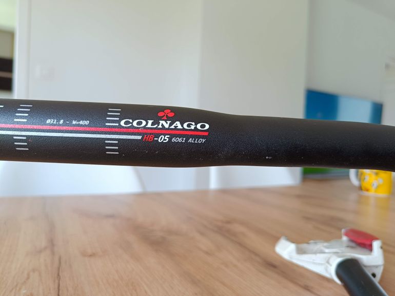 Used Colnago HB05 Road Handlebar 40cm c-to-c Aluminium 6061 Alloy 2006 bike — image 14 of 25