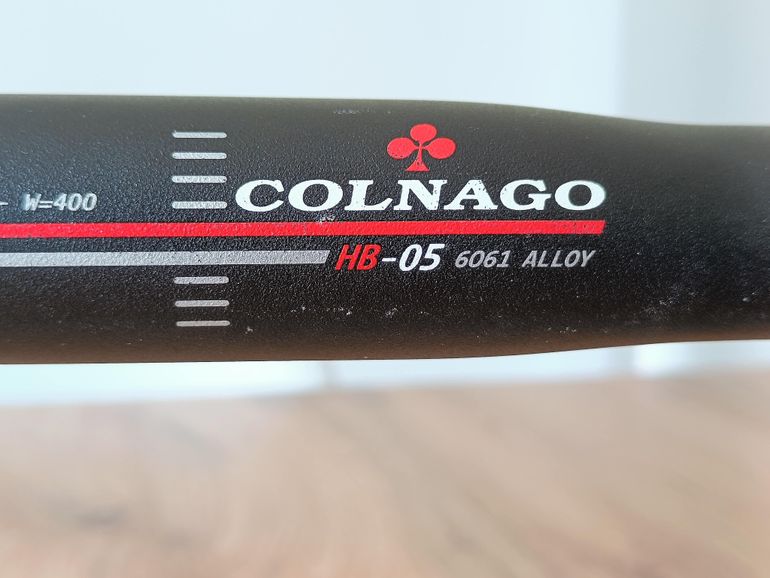 Used Colnago HB05 Road Handlebar 40cm c-to-c Aluminium 6061 Alloy 2006 bike — image 9 of 25