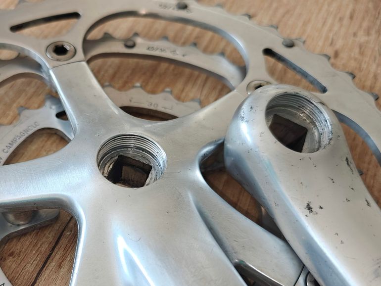 Campagnolo Racing Triple Crankset 170 52/42/30T 9-speed 1995 bike d'occasion — image 7 sur 25