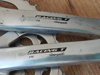 Campagnolo Racing Triple Crankset 170 52/42/30T 9-speed 1995 bike d'occasion — image 12 sur 25