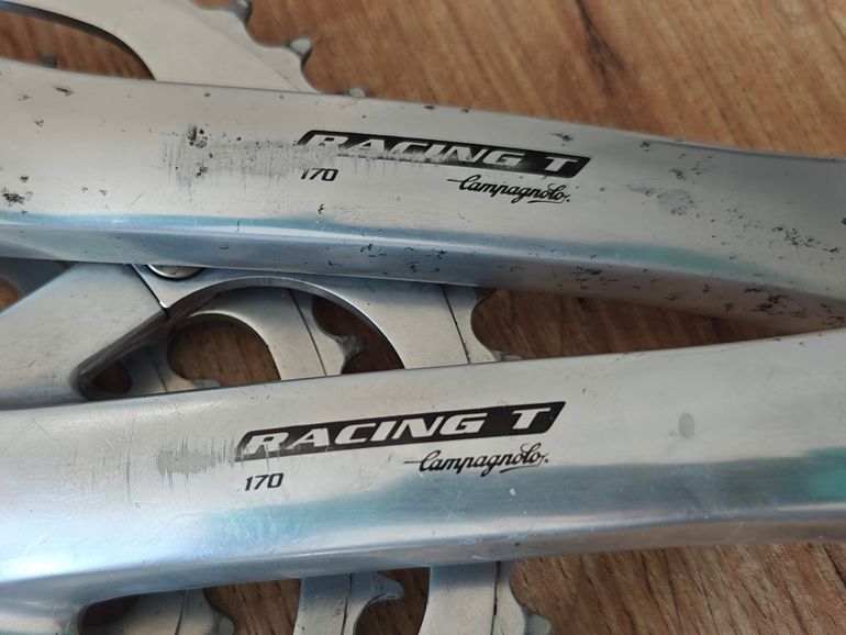 Campagnolo Racing Triple Crankset 170 52/42/30T 9-speed 1995 bike d'occasion — image 12 sur 25