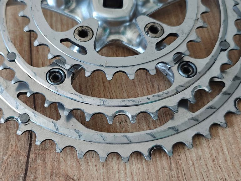 Campagnolo Racing Triple Crankset 170 52/42/30T 9-speed 1995 bike d'occasion — image 17 sur 25