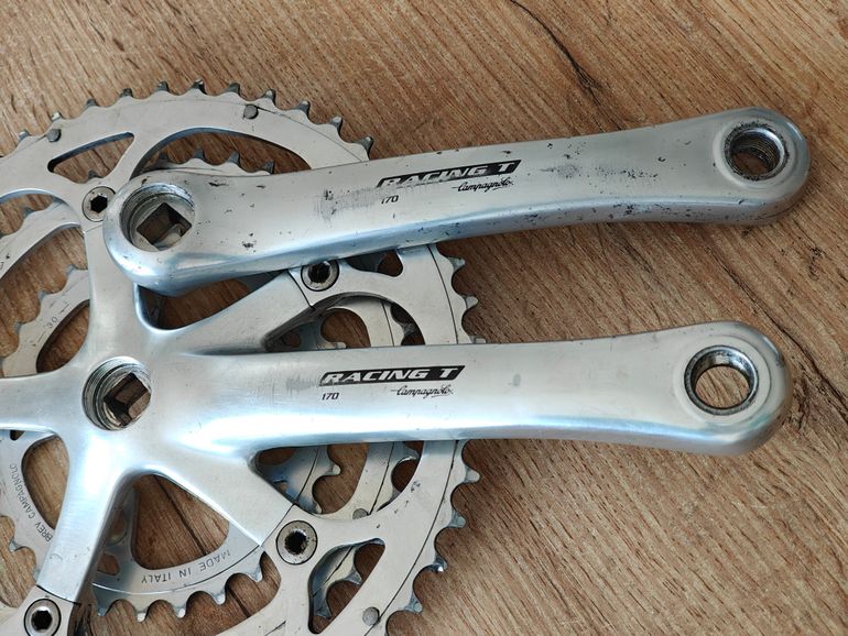 Campagnolo Racing Triple Crankset 170 52/42/30T 9-speed 1995 bike d'occasion — image 8 sur 25