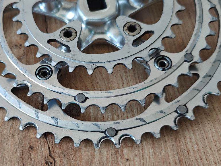 Campagnolo Racing Triple Crankset 170 52/42/30T 9-speed 1995 bike d'occasion — image 16 sur 25
