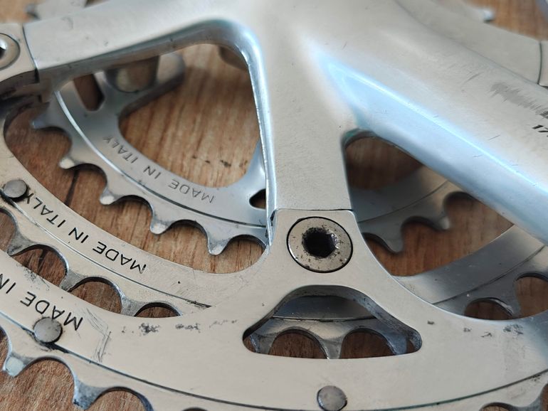Campagnolo Racing Triple Crankset 170 52/42/30T 9-speed 1995 bike d'occasion — image 13 sur 25
