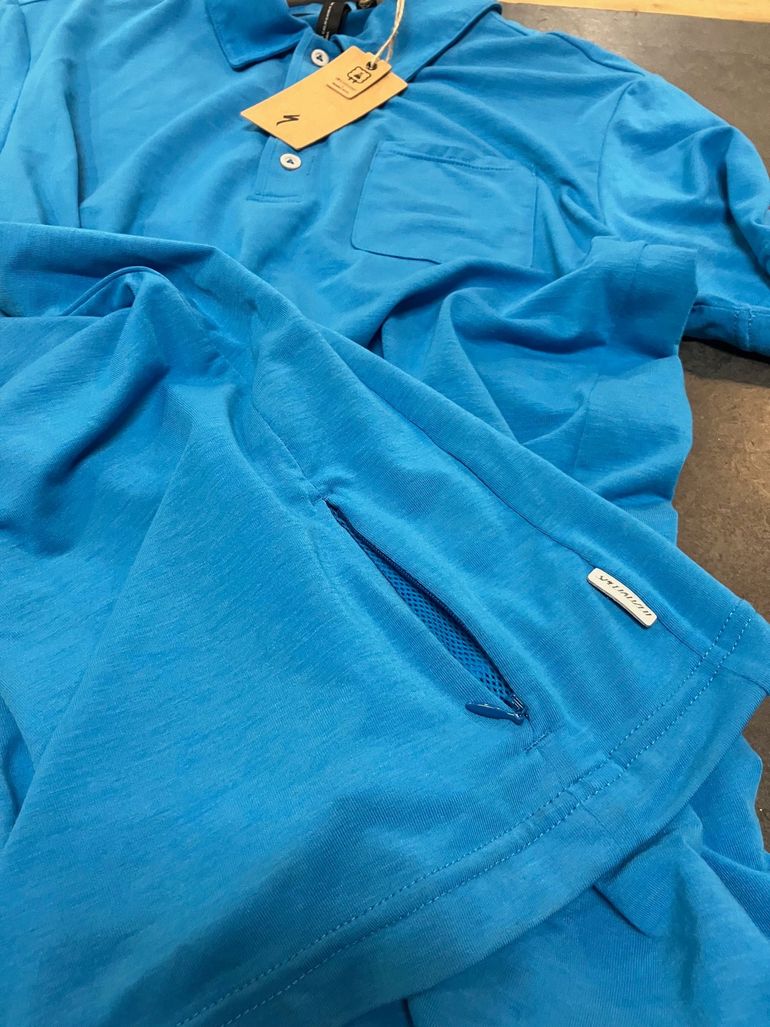 Specialized Trikot Utility Polo neon blau bike de segunda mano — imagen 4 de 5
