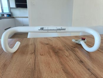 Used Colnago HB02 White 42cm Road Handlebars Aluminium Alloy 2013 bike