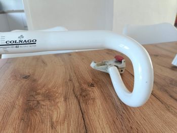 Used Colnago HB02 White 42cm Road Handlebars Aluminium Alloy 2013 bike — image 4 of 23