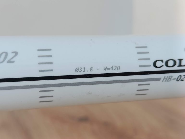 Used Colnago HB02 White 42cm Road Handlebars Aluminium Alloy 2013 bike — image 13 of 23