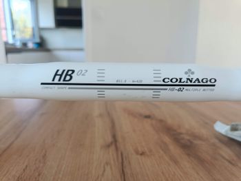 Used Colnago HB02 White 42cm Road Handlebars Aluminium Alloy 2013 bike — image 10 of 23