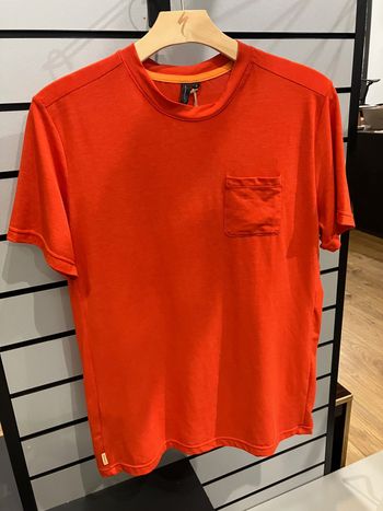Tweedehands Specialized Trikot Utility Crew Kurzarm, orange bike