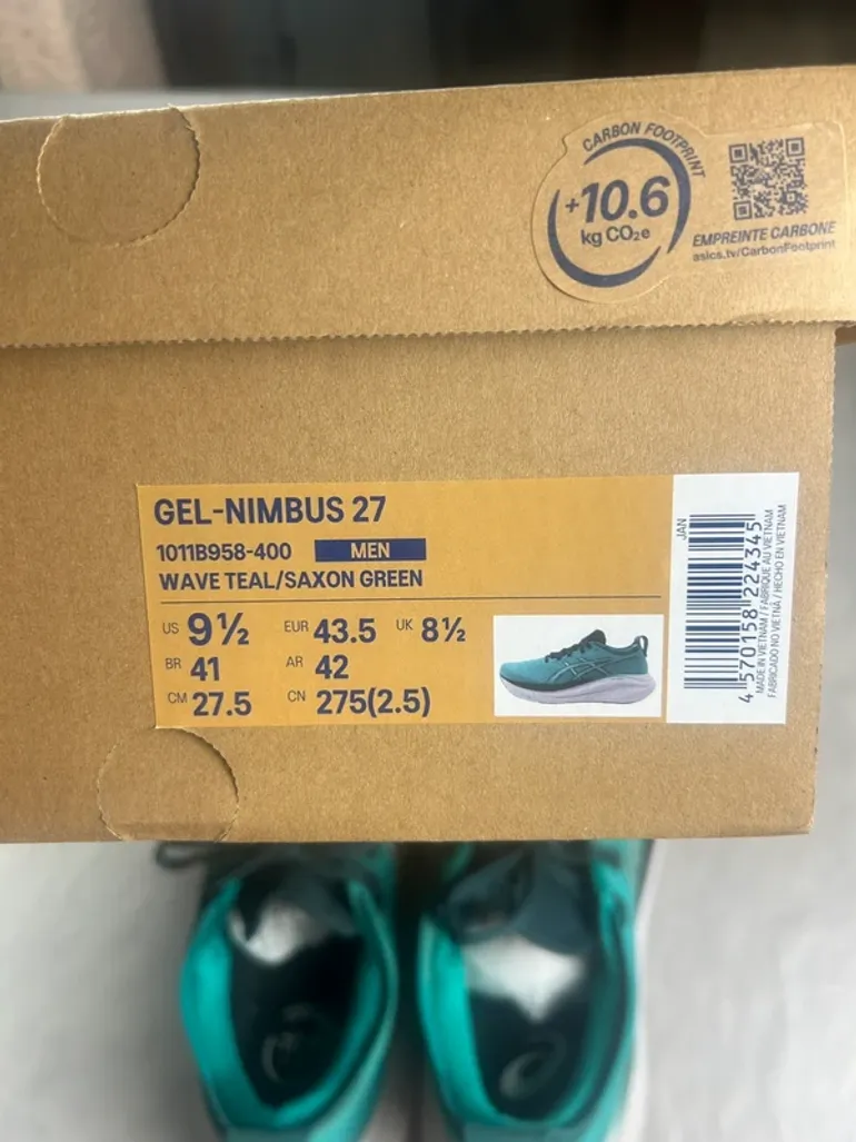 Used Asics Gel Nimbus 27 bike — image 9 of 9