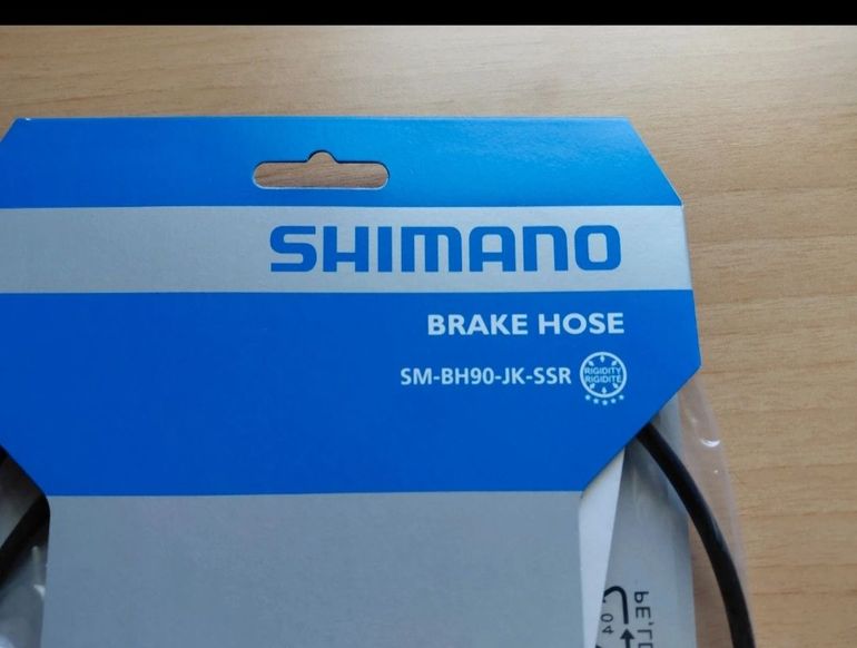 Used Shimano SM-BH59-JK-SS Brake Hose 1000mm bike — image 3 of 4