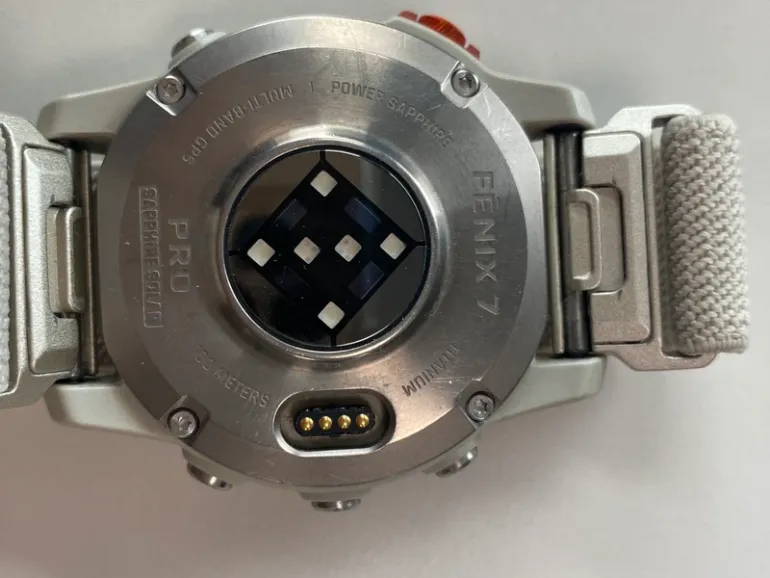 Garmin Fenix 7 Pro Sapphire Solar bike d'occasion — image 4 sur 5