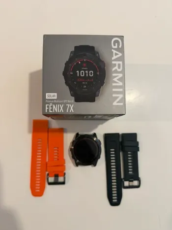 Used Garmin Fenix 7X Solar bike