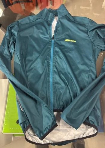 Used Santini Nebula Puro Mantellina antivento e antiacqua bike