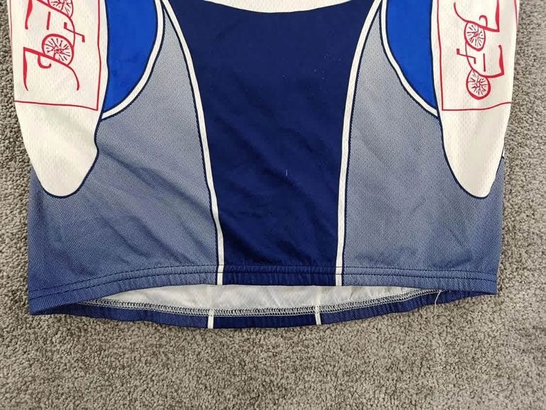 Used Vermarc maillot velo homme taille xl - 17 6248 cyclisme route respirant bike — image 2 of 6