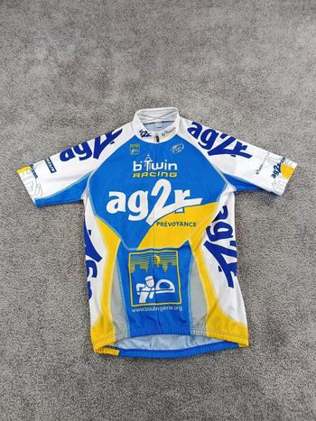Tweedehands BTWIN maillot velo homme taille M - 11 5881 cycliste cyclisme route respirant ag2r bike