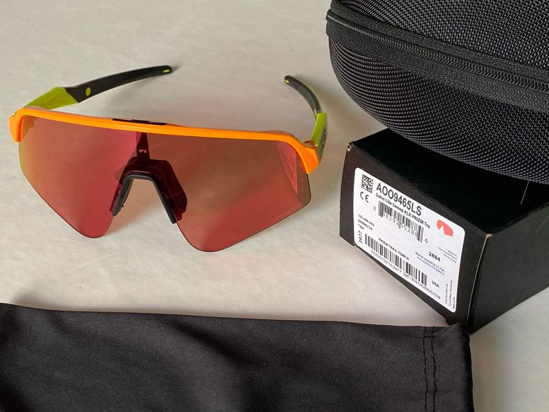 Used Oakley Sutro Lite Trail Torch Cycling Accessories