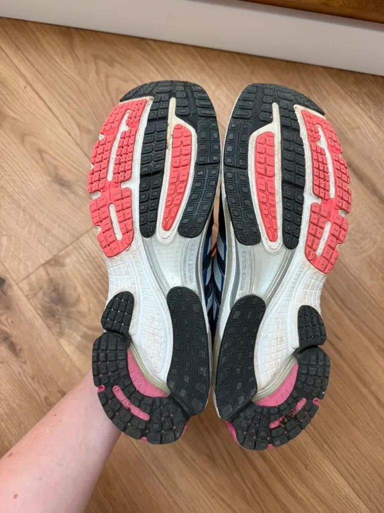Tweedehands Adidas Sportschuhe Sneaker Damen Laufschuhe Größe 42 bike — afbeelding 3 van 7