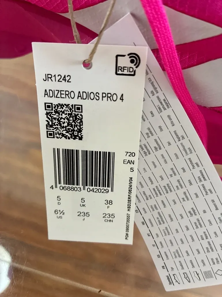 Used Adidas Adizero Adios Pro 4 bike — image 8 of 9