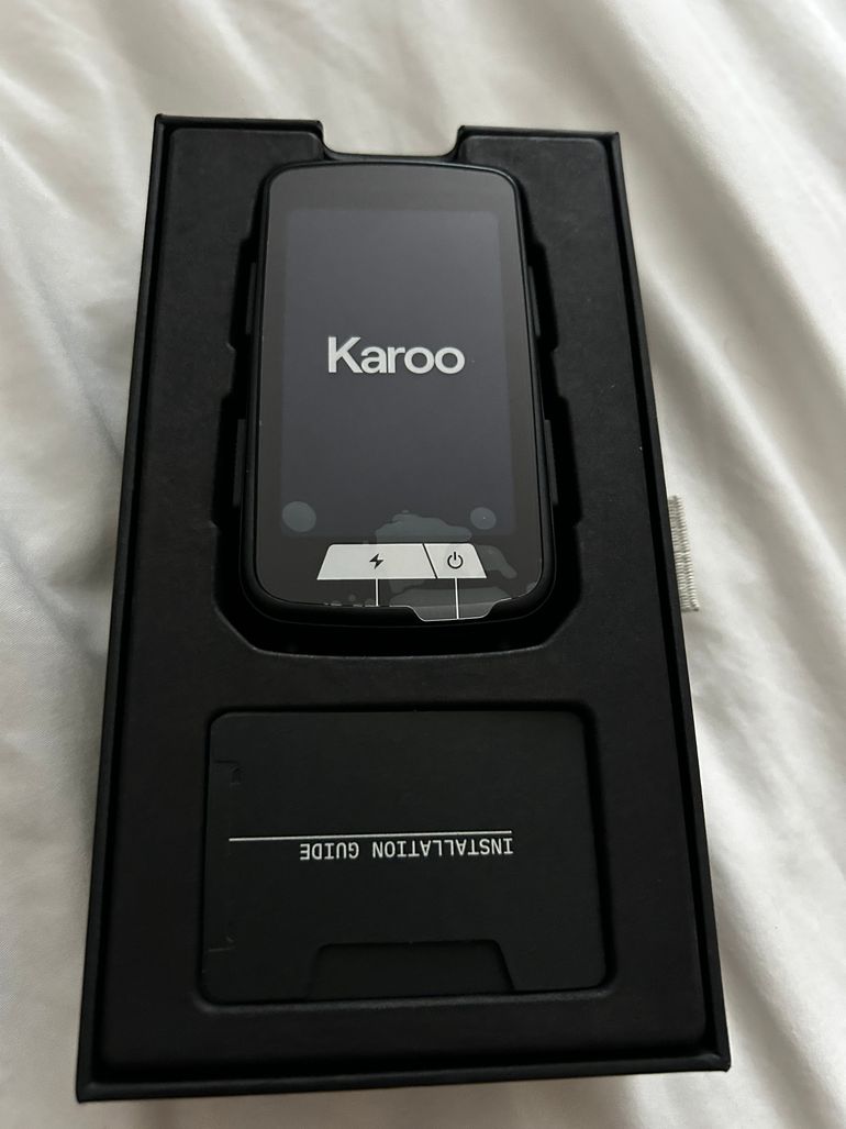 Used Hammerhead Karoo GPS Cycling Computer 2024 bike — image 1 of 3