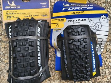 Used Michelin Pneus VTT 29"/27.5" Tyres & Tubes