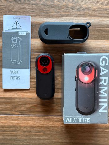 Used Garmin Varia RCT715 Rearview Radar Tail Light with Camera 2025 bike