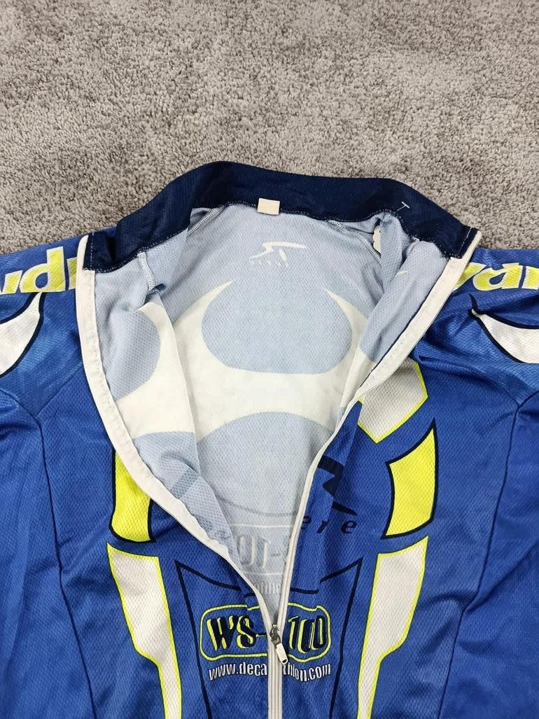 Tweedehands Decathlon maillot velo homme taille xl -69 7017 cyclisme route respirant bike — afbeelding 4 van 7