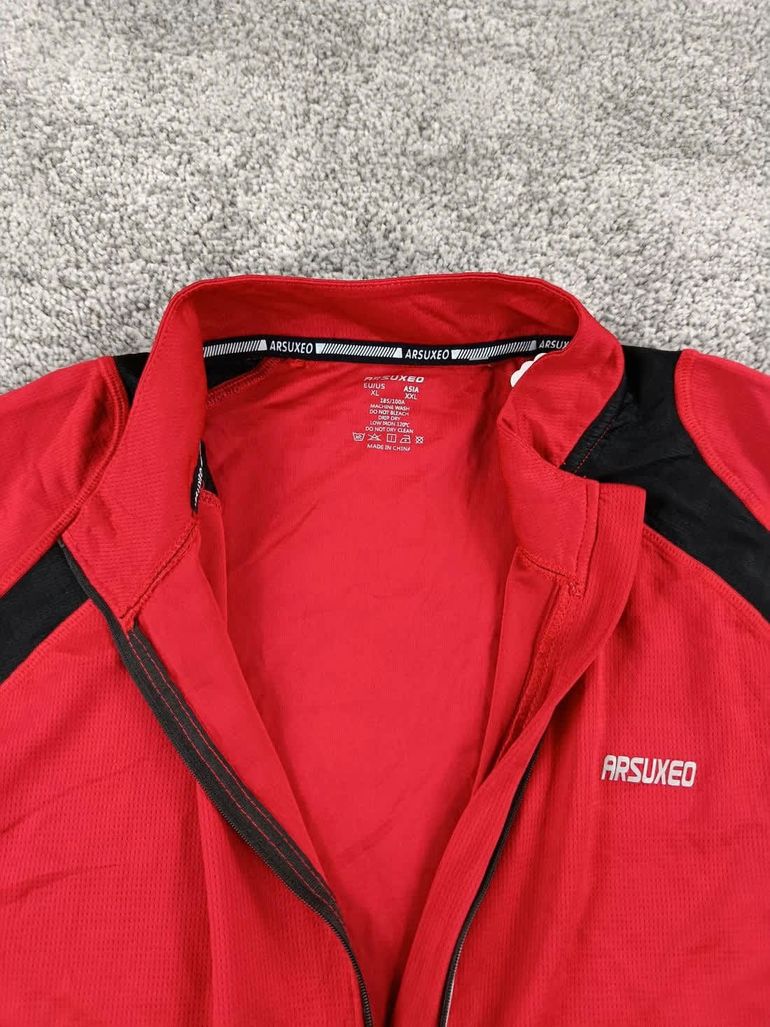 Used Arsuxeo maillot velo homme taille xl -69 7051 cyclisme route respirant bike — image 3 of 8