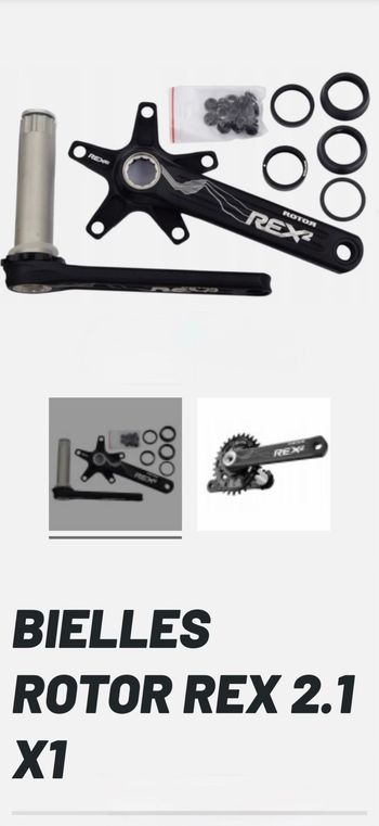 Used Rotor Rex 2.1 X1 2022 bike