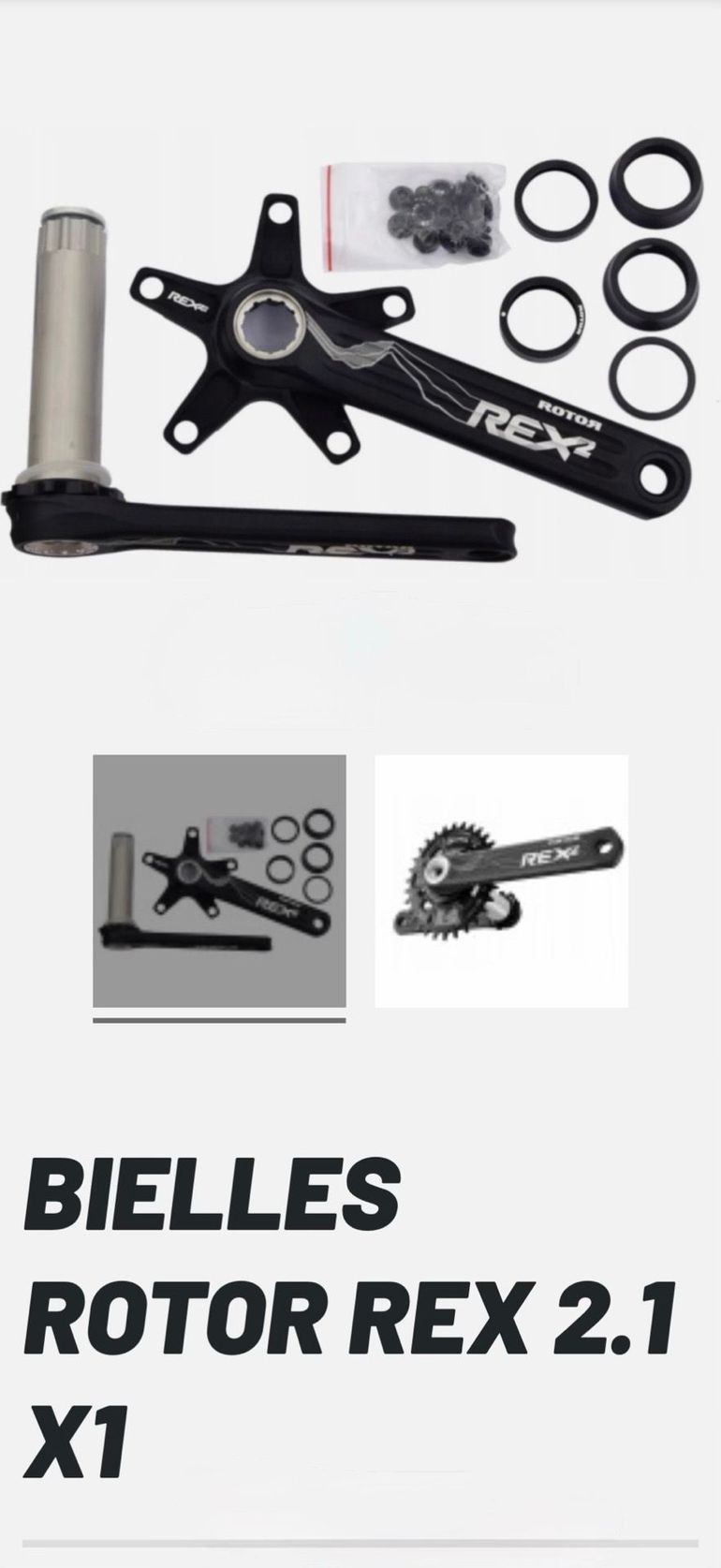 Used Rotor Rex 2.1 X1 2022 bike — image 1 of 2