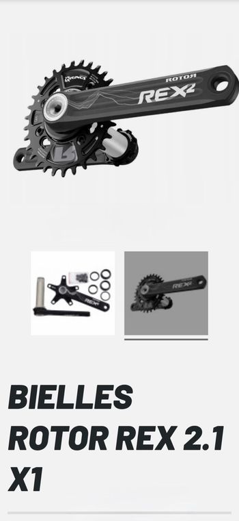 Used Rotor Rex 2.1 X1 2022 bike — image 2 of 2