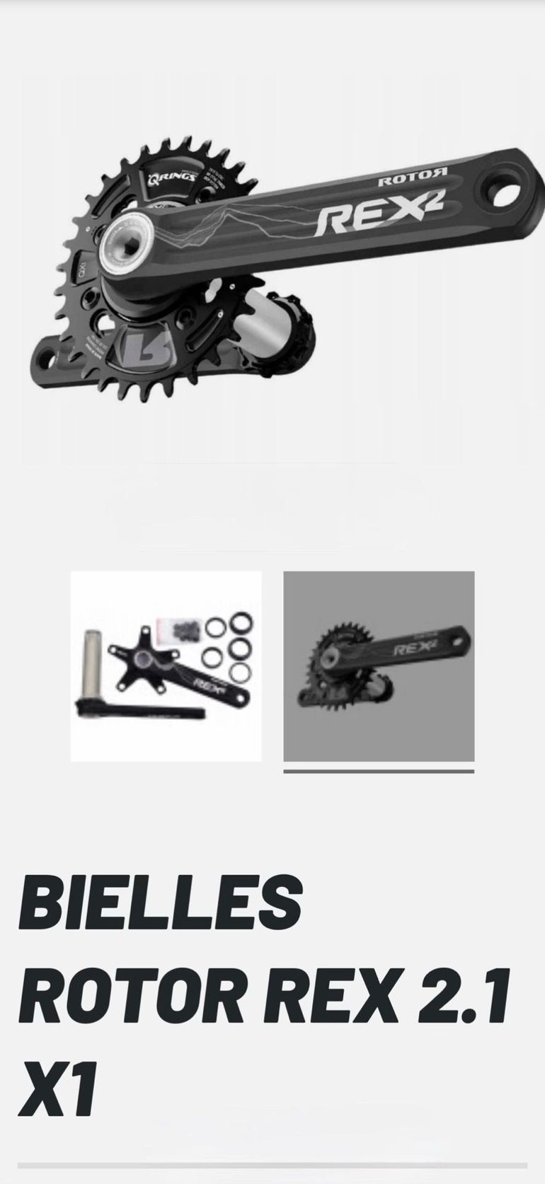 Used Rotor Rex 2.1 X1 2022 bike — image 2 of 2