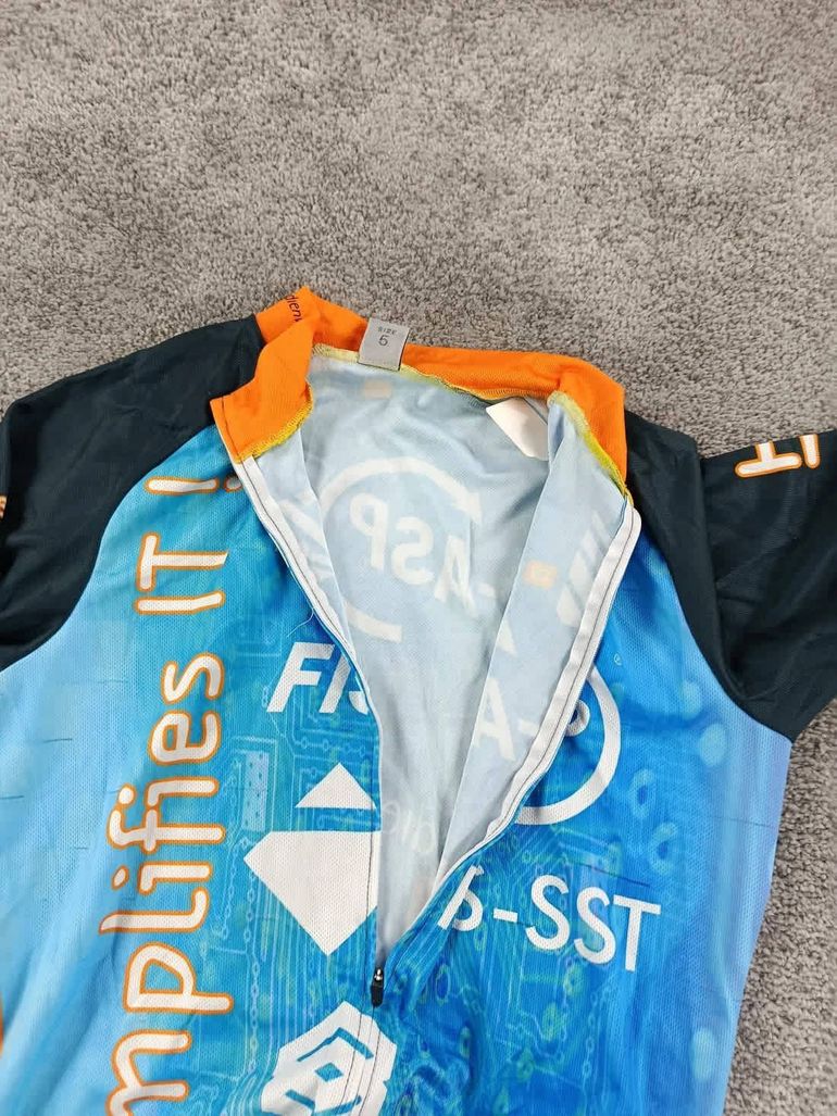 Used OWAYO maillot velo femme taille xl -69 7053 cyclisme route respirant bike — image 3 of 8