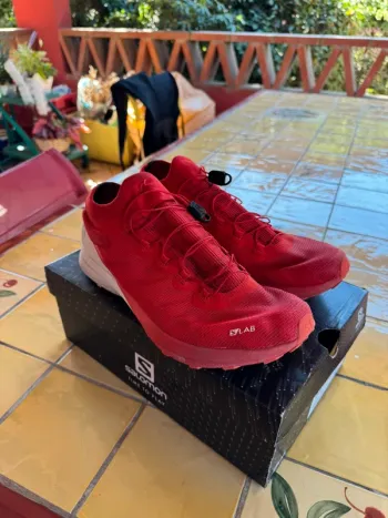 Used Salomon trail shoes bike