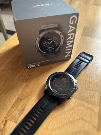 Used Garmin fenix 5X bike