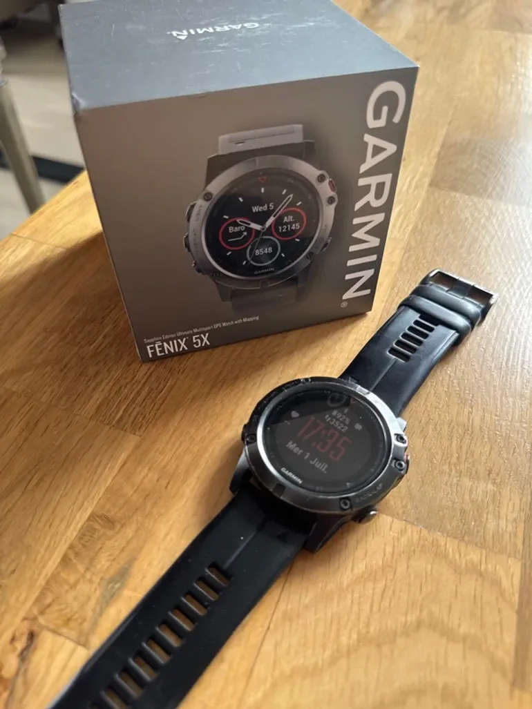 Used Garmin fenix 5X bike — image 1 of 4