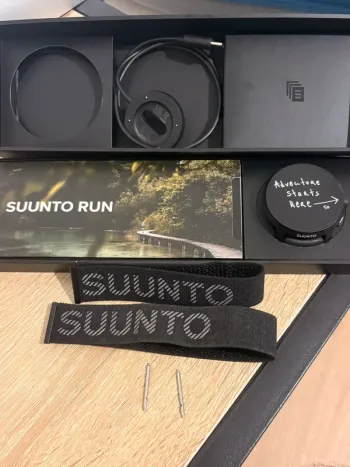Used Suunto Run all black bike