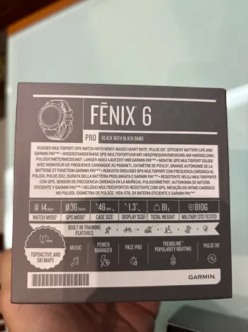 Used Garmin Fenix 6 Pro bike — image 5 of 5