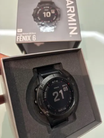 Used Garmin Fenix 6 Pro bike