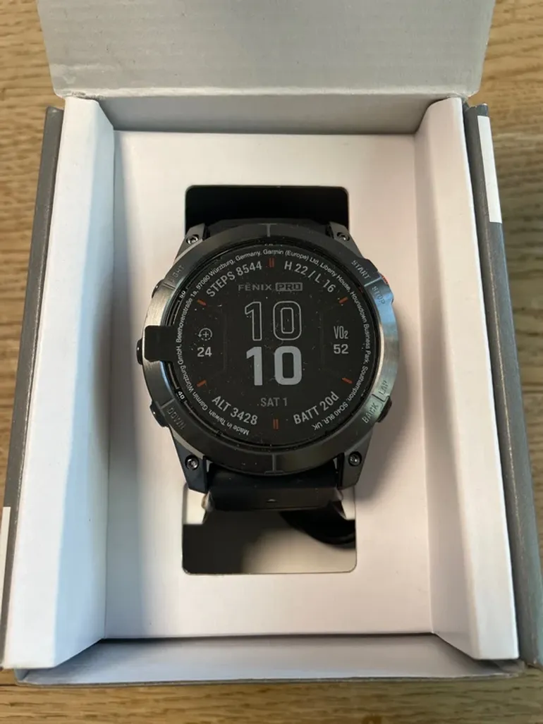 Used Garmin Fenix 7X Pro Solar bike — image 2 of 4