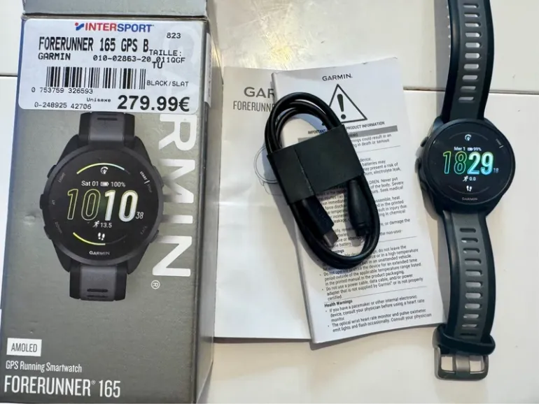 Tweedehands Garmin Forerunner 165 bike — afbeelding 1 van 4