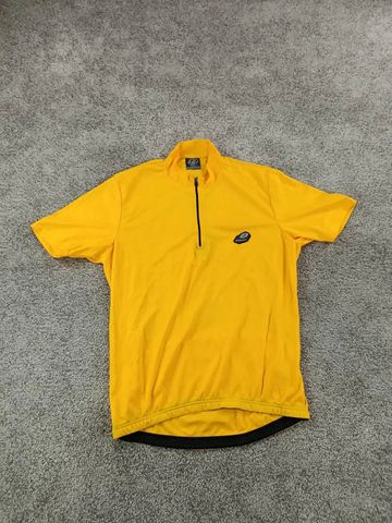 Briko maillot velo homme taille s -61 7167 cyclisme route respirant jaune Cycling Clothing usato