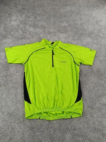 Muddyfox maillot velo homme taille m -71 6985 cyclisme route respirant vert fluo bike d'occasion