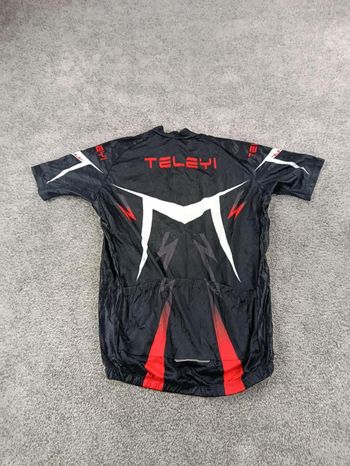 Used teleyi maillot velo homme taille xl -71 6830 cyclisme route respirant bike — image 4 of 5