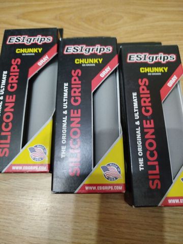 Used Esi Grips Chunky Grips Grey 2025 Cockpit
