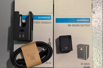 Used Shimano EC-DN100 Charger + BT-DN320 Battery bike