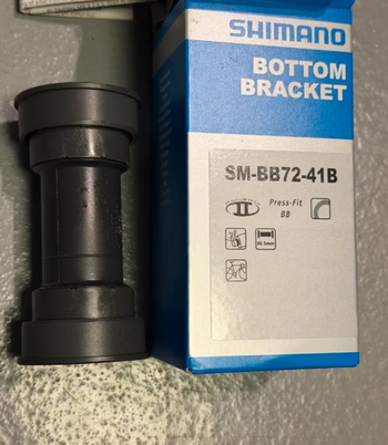 Shimano SM-BB72-41B Press-Fit Bottom Bracket bike d'occasion